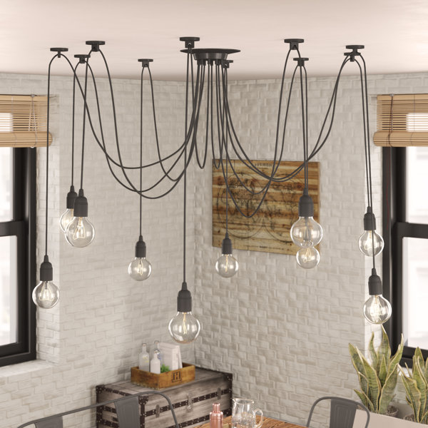 Williston Spider 10Light Novelty Chandelier & Reviews